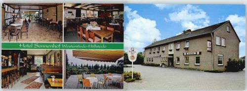 Westerstede Hotel Restaurant Sonnenhof, Klappkarte