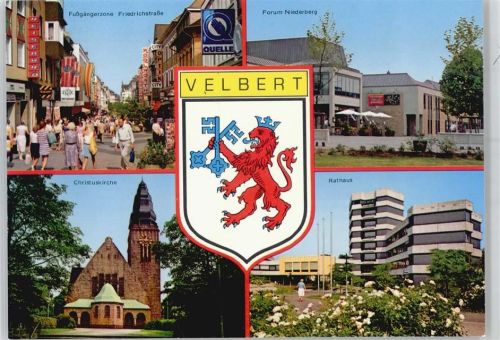 Velbert Christuskirche Rathaus Wappen Forum Niedernberg