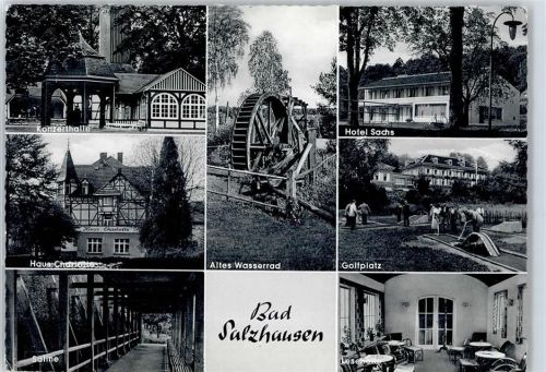 Bad Salzhausen Minigolf , Wassermühle
