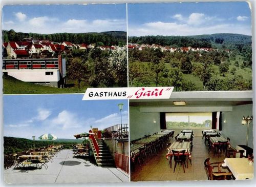 69251 W6901 Gaiberg , Baden - Gasthaus, Pension Gaul