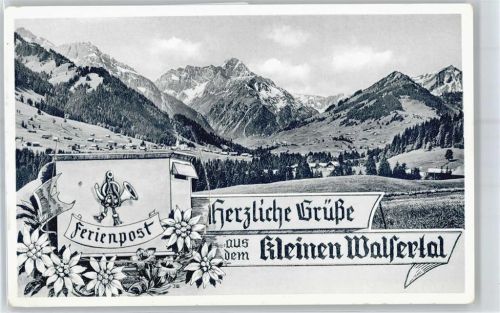 Mittelberg Leporello, Kleines Walsertal, Edelweiß