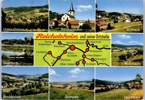 Reichelsheim Ortsteile