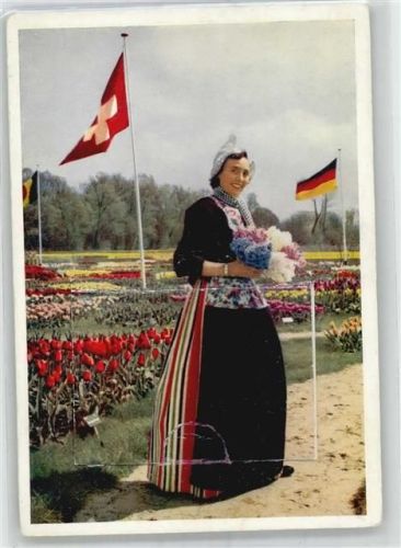 Leporello, Trachten, Tulpen, Flaggen
