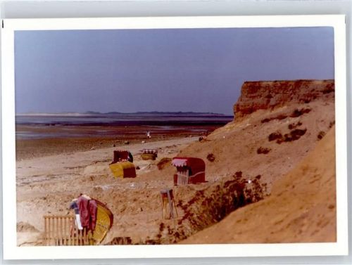Föhr Goting Kliff , Fotoabzug