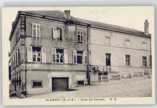 54450 Blamont - Ecole des Garcons