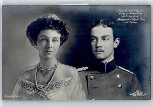 Ernst August mit Frau
