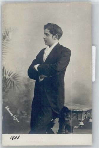 Eigen, Werner, Foto-Karte