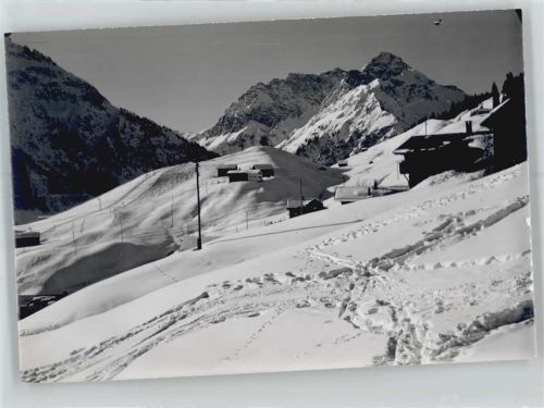 Hirschegg Foto, Skilift mit Schlössle