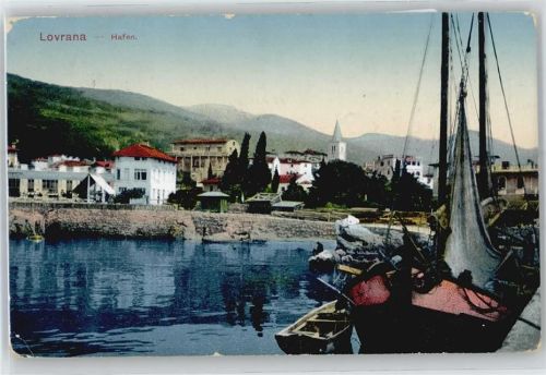 Lovrana Hafen