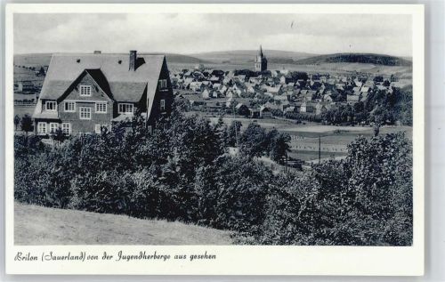 Brilon Blick von der Jugendherberge