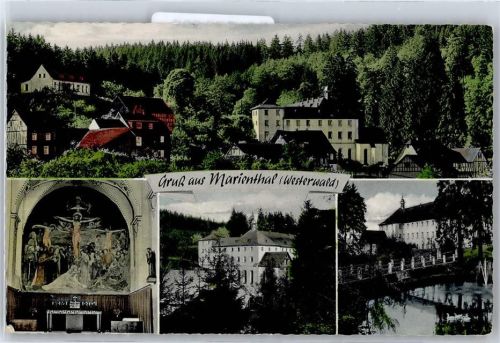 Hamm Kirche, Ortsansicht, Pension Haus Elisabeth