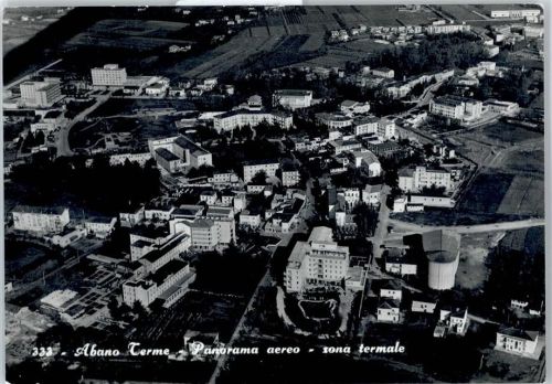 35031 Abano Terme Bagni - Fliegeraufnahme, Ortsansicht