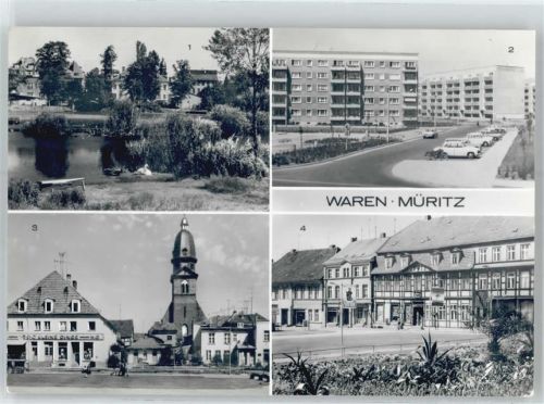Waren Altstadt , Hochhäuser