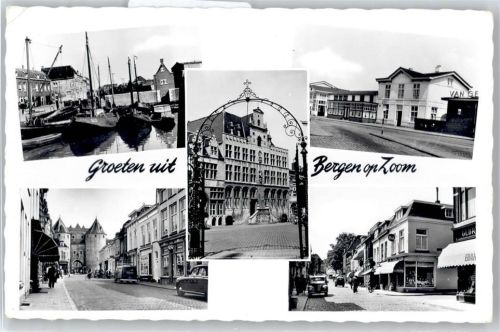 Bergen op Zoom Hafen, Ortsansicht, Rathaus