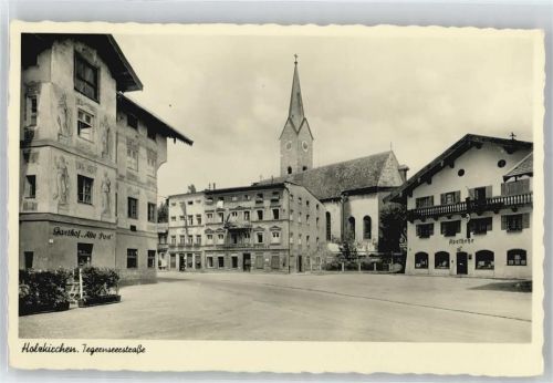 83607 W8150 Holzkirchen , Oberbay - Tegernseerstrasse , Gasthaus zur alten Post