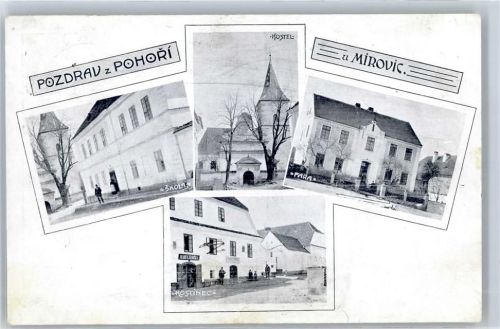 Pisek Skola, Para, Kostel, Hostinec, Mirovic