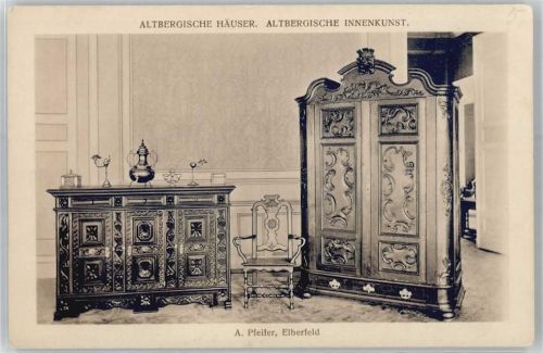 A. Pfeifer , Altbergische Innenkunst , Elberfeld