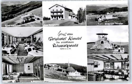 Waldkirch Berghotel, Bergkapelle, Pyramide