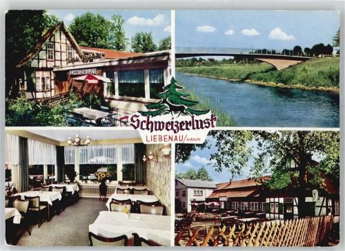 Liebenau Waldgaststätte Schweizerlust, Brücke