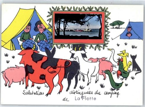 La Flotte Leporello, Humor Camping, Hafen