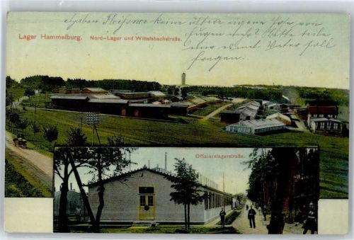 97762 W8783 Lager Hammelburg - Nord-Lager und Wittelsbachstrasse Offizierslagerstrasse