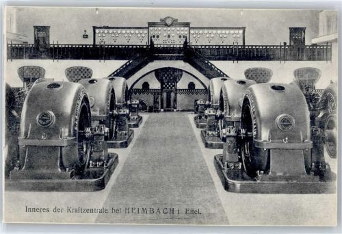 Heimbach Inneres der Kraftzentrale