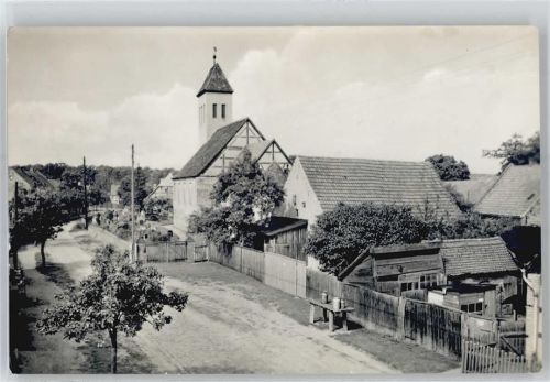 Kamern Dorfstrasse , Marke entfernt