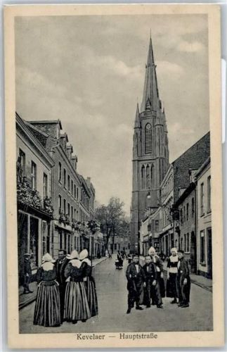 Kevelaer Ortsansicht, Hauptstraße, Marienbasilika