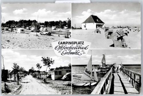Grömitz Campingplatz, Strand, Seebrücke