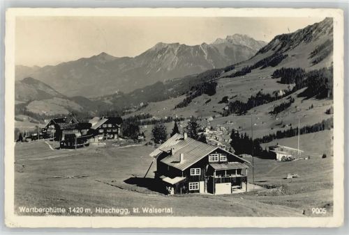 Hirschegg Wartberghütte