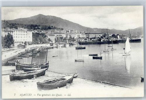 Ajaccio Vue generale des Quais