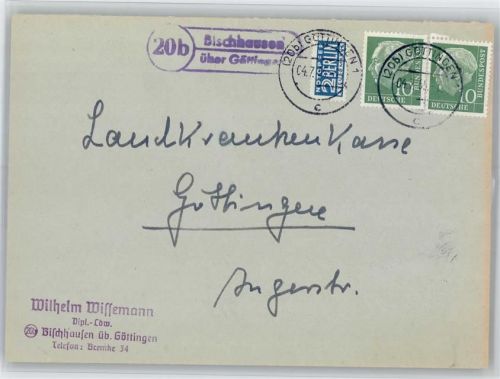 Bischhausen Landpoststempel
