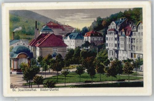 Jáchymov Bäder Viertel