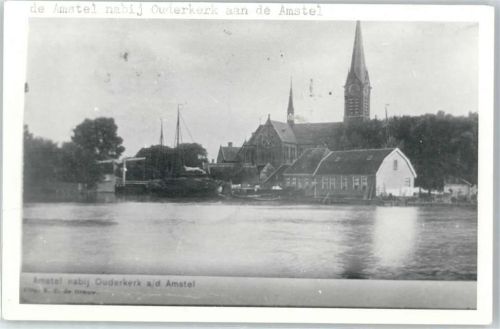 2831 Gouderak - Kirche, Ortsansicht