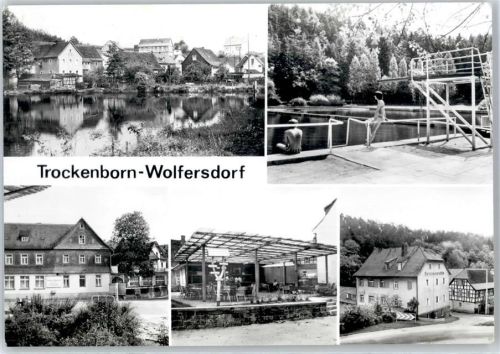 Trockenborn Schwimmbad, Gaststätte Schlüsselgrund, Schlossmühle
