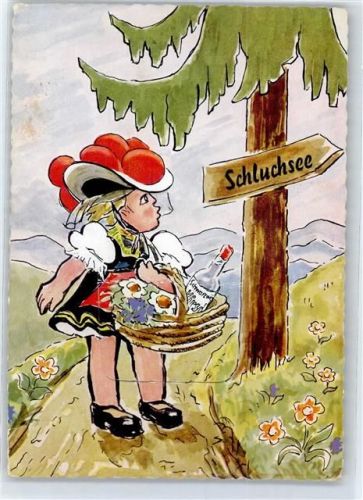 Schluchsee Leporello, Trachten