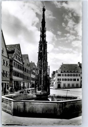 Rottenburg Marktbrunnen Kreissparkasse AKU1