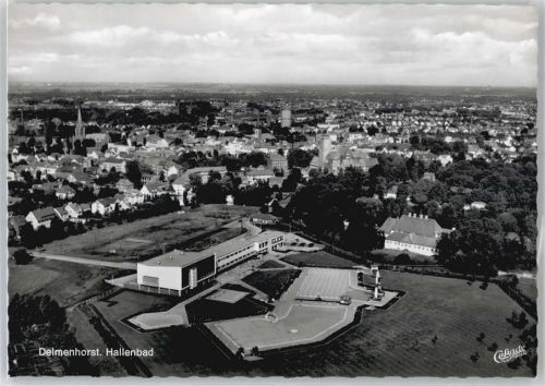 Delmenhorst Hallenbad, Luftaufnahme