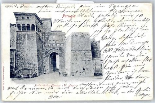 Perugia Porta Urbica Etrusca o di Augusto