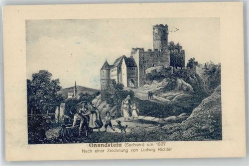 Gnandstein sign. Ludwig Richter
