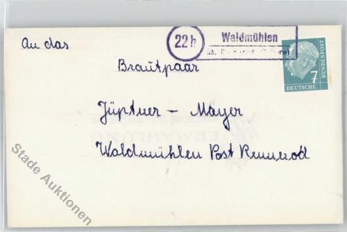 Waldmühlen Landpoststempel