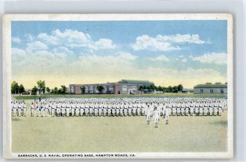 Hampton Militärbasis, Soldaten, Kaserne, U. S. Naval Operating Base