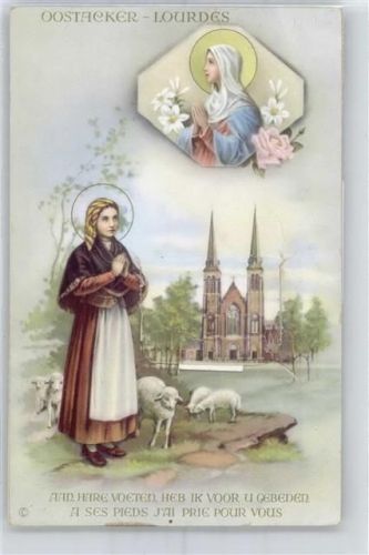 Oostacker Leporello, Kirche, Lourden-Oostacker