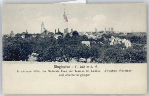 Singhofen Nähe Badeorte Ems und Nassau im Lahntal
