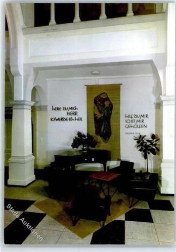 Oberursel Klinik Hohe Mark Wandbehang in Eingangshalle