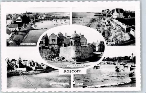 Roscoff Le Port, La Plage, La Tourelle de Marie Stuard