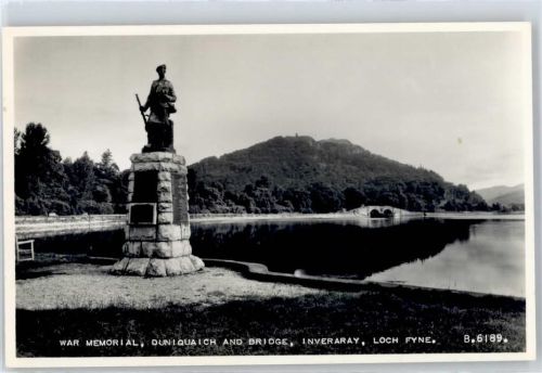 Inveraray War Memorial, Loch Fyne