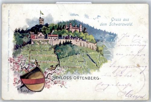 Ortenberg 1898 Schloss