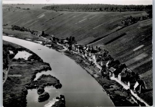Volkach Luftbild, Weinberge