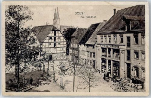 Soest am Friedhof , Gemischtwarengeschäft Überwinter
